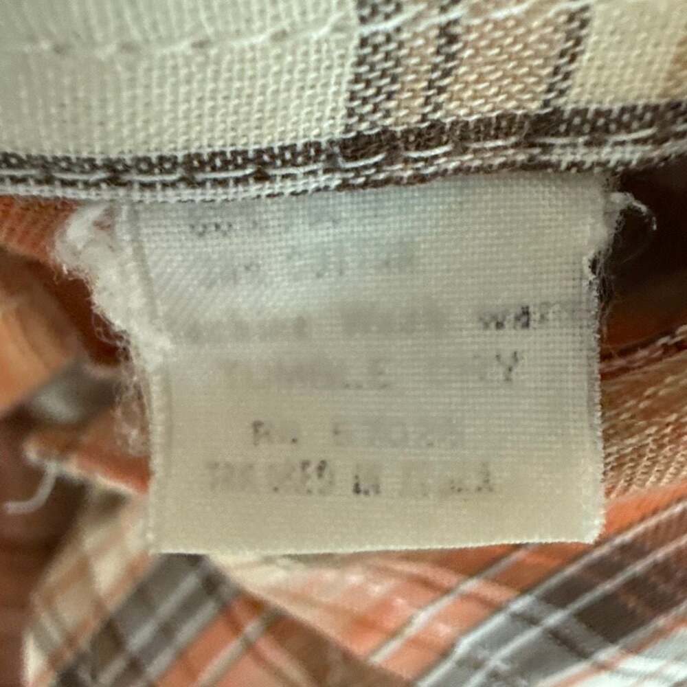 Vintage Sheplers Western Wear Plaid Short Sleeve Pearl Snap Shirt - Picture 4 of 7